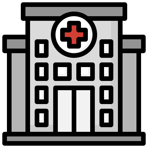 Hospital Flat Icon