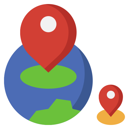 localización icono gratis