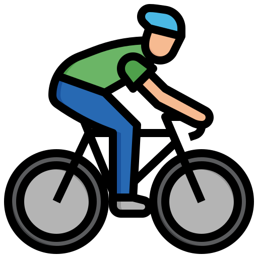 Bicycle Surang Lineal Color icon