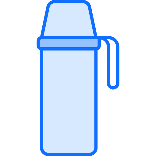 Thermo Flask Generic Blue Icon