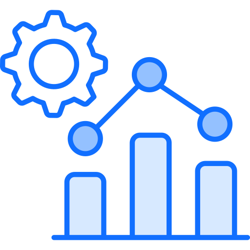 gráfico de barras icono gratis