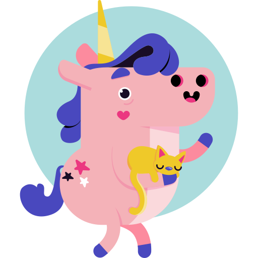 unicornio gratis sticker