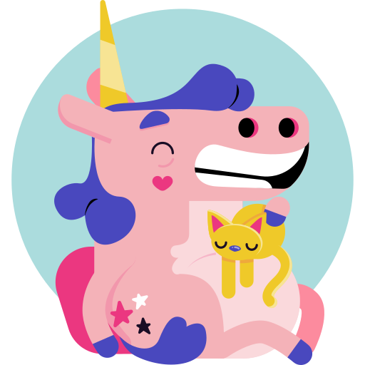 unicornio gratis sticker