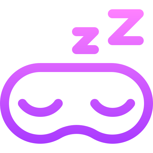 Sleep Basic Gradient Lineal Color Icon