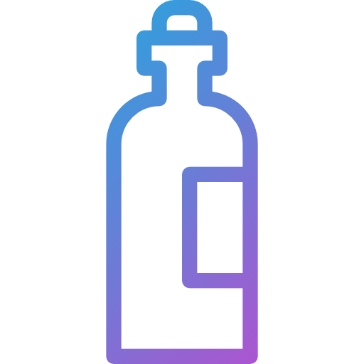 botella de vino icono gratis