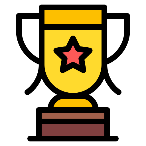 Trophy Generic Outline Color icon