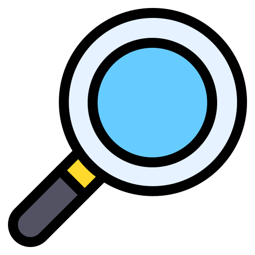 Search Generic Outline Color icon