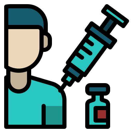 Vaccination Generic Outline Color icon