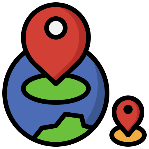 localización icono gratis