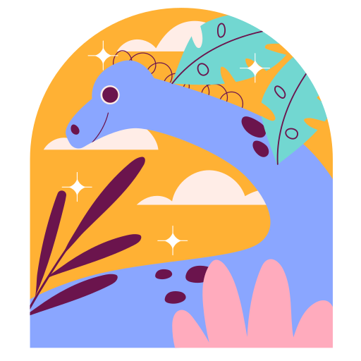 Gallimimus free sticker Gallimimus free sticker
