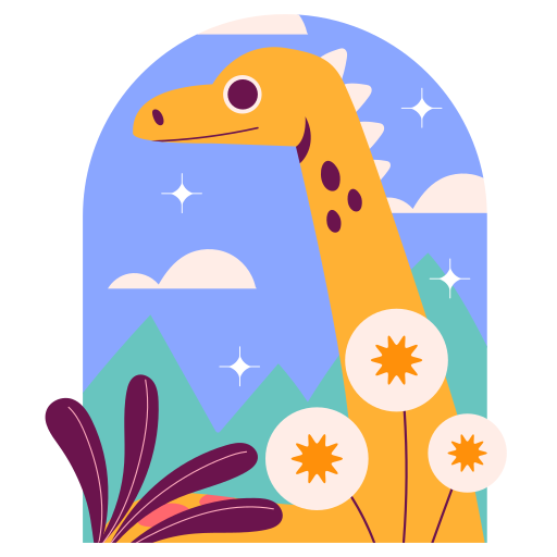 gallimimus gratis sticker