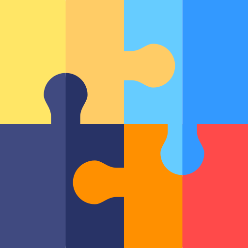 Puzzle Basic Straight Flat icon