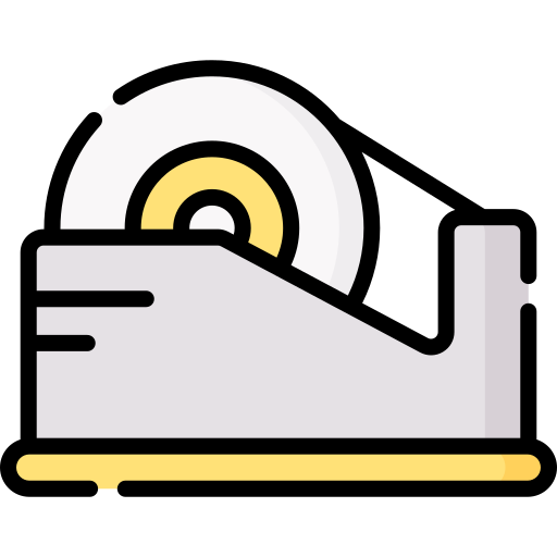 Tape dispenser Special Lineal color icon