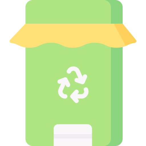 contenedor de basura icono gratis