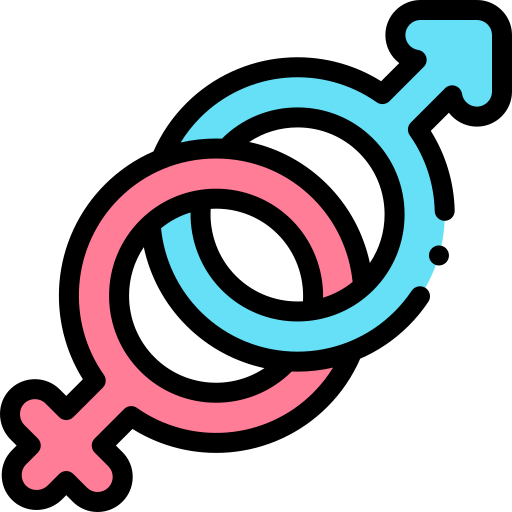 Sex Symbol Detailed Rounded Lineal Color Icon
