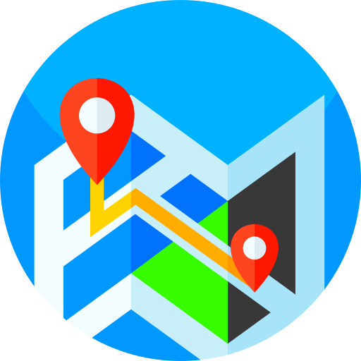 mapa icono gratis