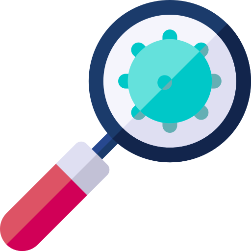 Virus Basic Rounded Flat icon