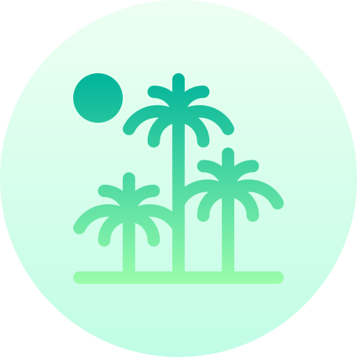 palmera icono gratis