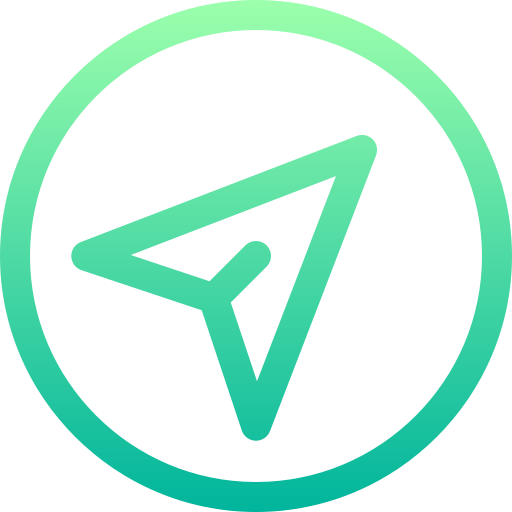 dirección icono gratis