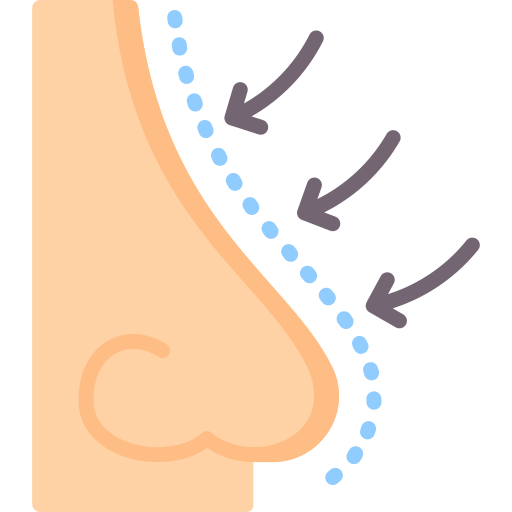 rinoplastia icono gratis