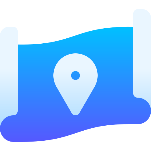 Map Basic Gradient Gradient Icon