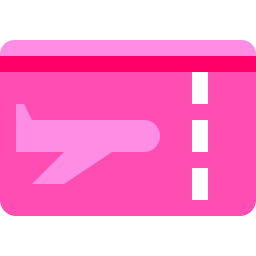Boarding pass free icon