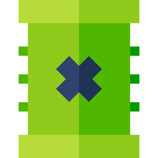 residuos tóxicos icono gratis