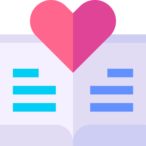 Book Basic Straight Flat icon