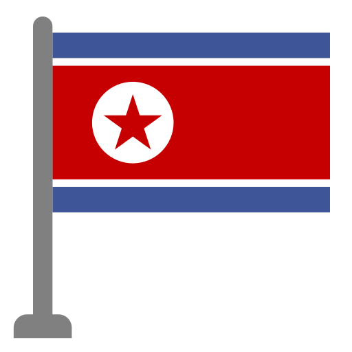 corea del norte icono gratis