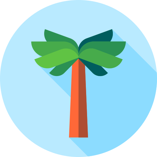 palmera icono gratis