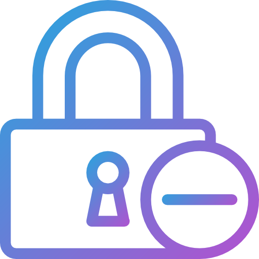 Padlock Dreamstale Gradient icon