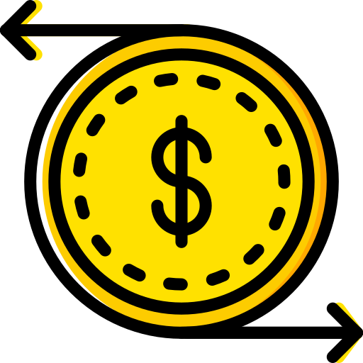 Coin Basic Miscellany Yellow Icon