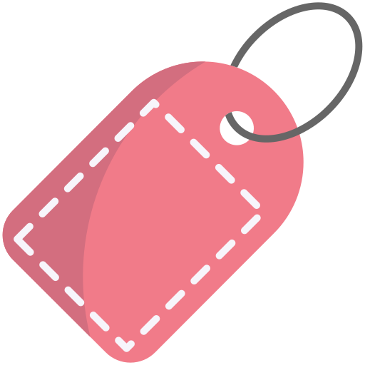 etiqueta de precio icono gratis