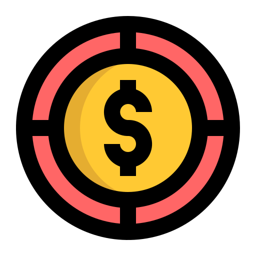 Target Generic Outline Color icon