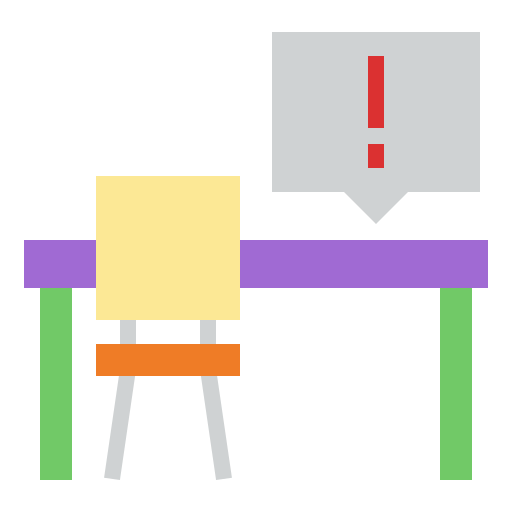 ausente icono gratis