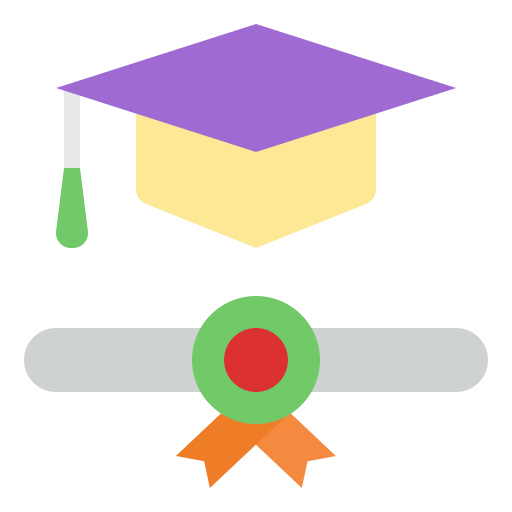 certificado grátis ícone