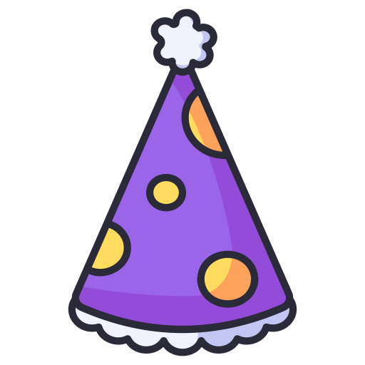 sombrero de fiesta icono gratis