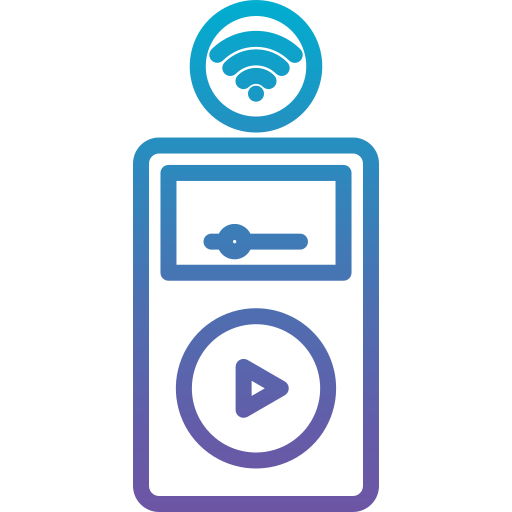 reproductor de música icono gratis