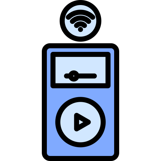 reproductor de música icono gratis