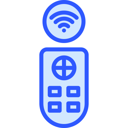 Remote control Generic Blue icon