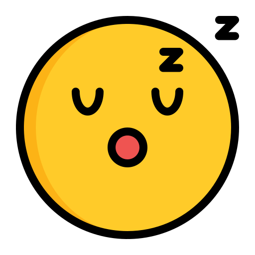 dormido icono gratis