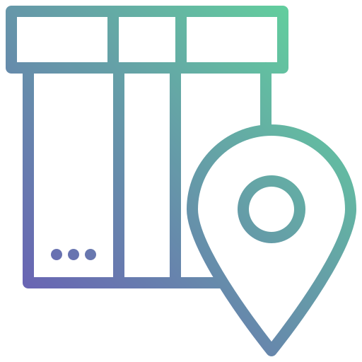 Tracking Toempong Gradient icon