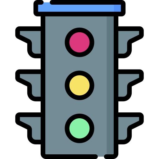 Traffic light Special Lineal color icon