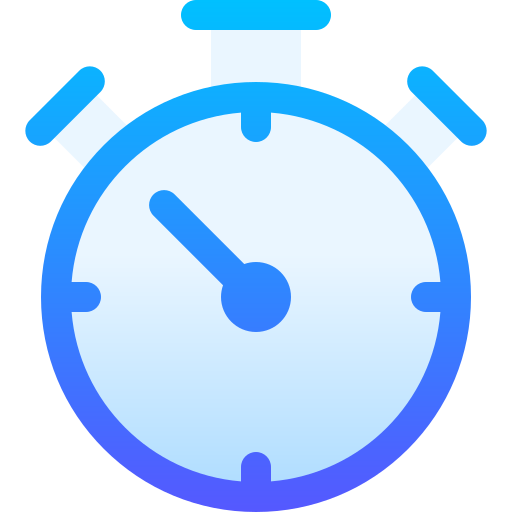 Stopwatch Basic Gradient Gradient icon