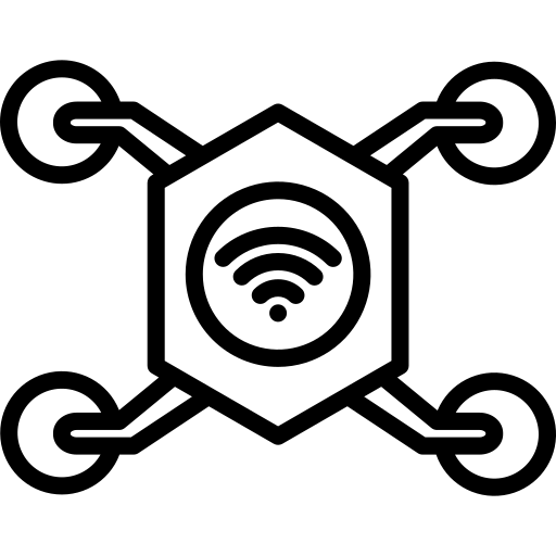 Drone free icon Drone free icon