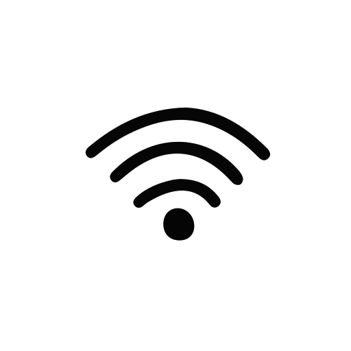 wireless icon black