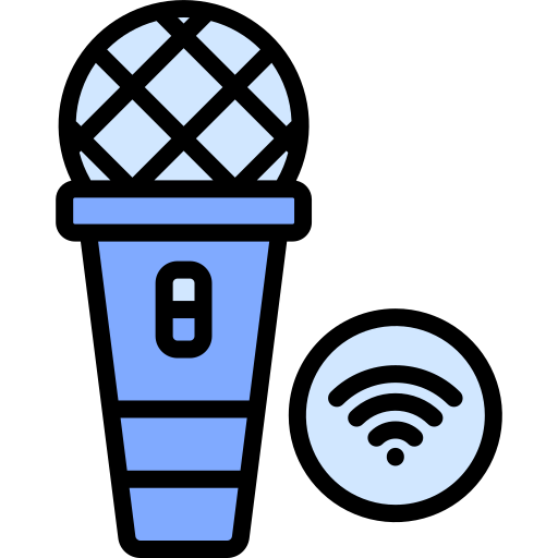 Microphone Generic Blue Icon