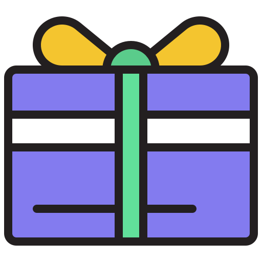 tarjeta de regalo icono gratis