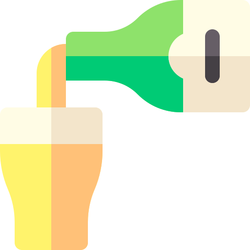 Pouring Basic Rounded Flat icon