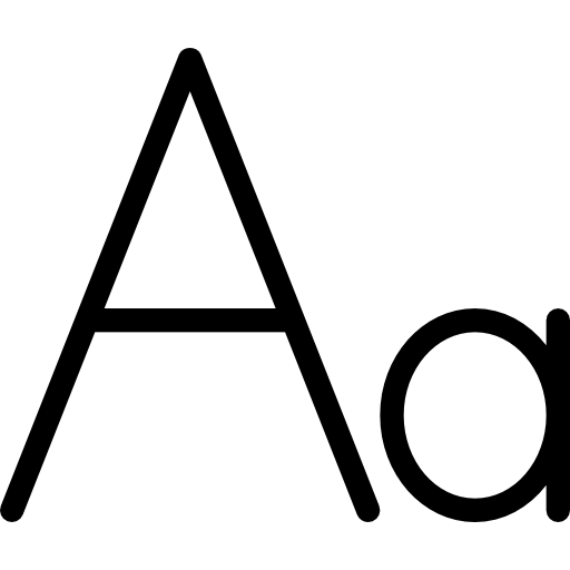 Text free icon Text free icon
